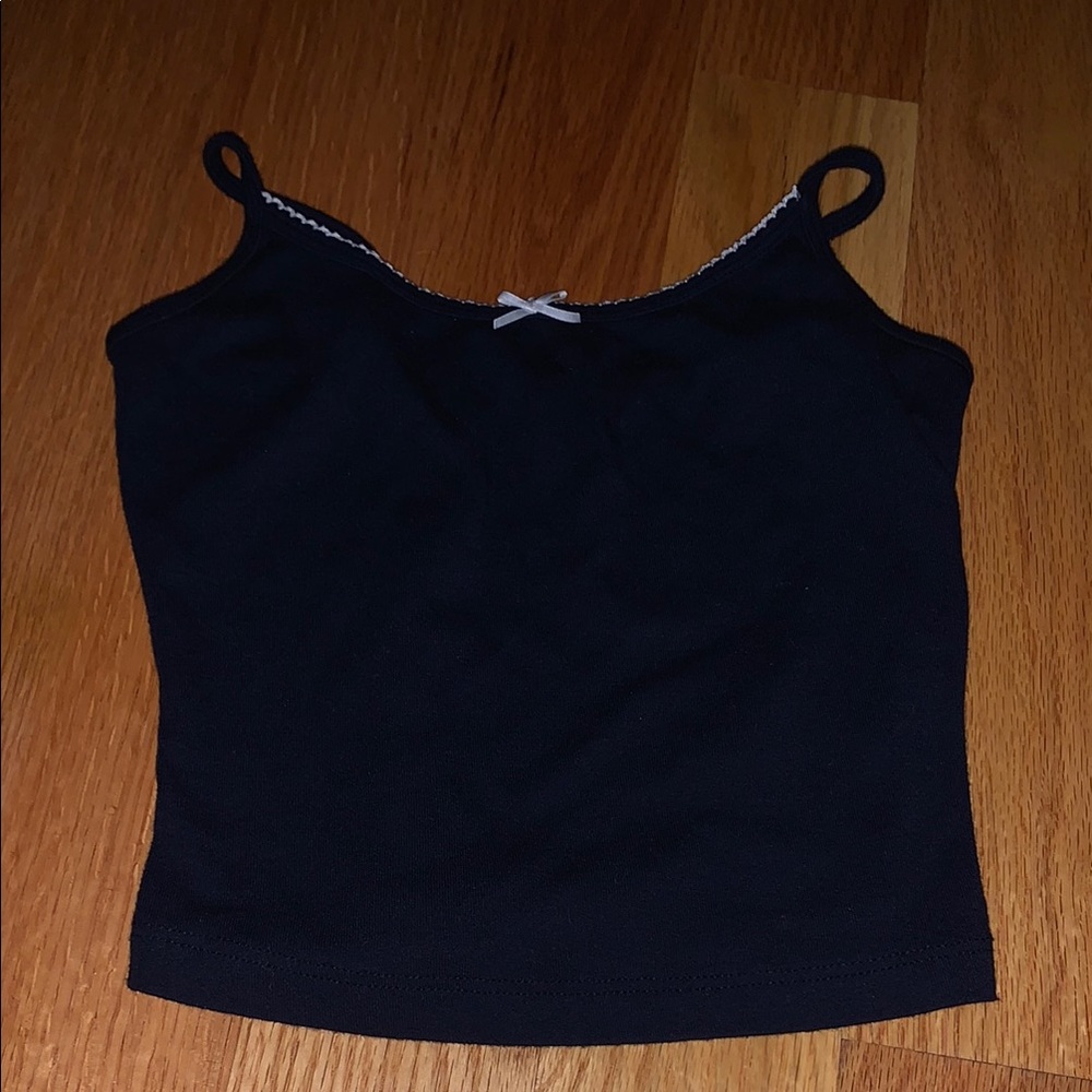 Navy Blue Garage Tank Top